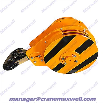 Bloc de crochet au-dessus de la tête